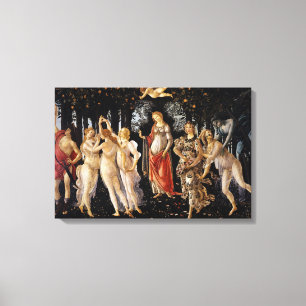 Impressão Em Tela Sandro Botticelli - La Primavera
