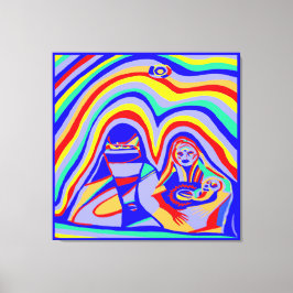 Impressão Em Tela Sandstorm