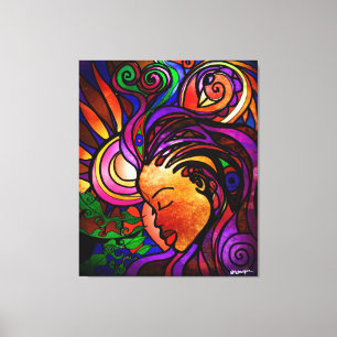 Impressão Em Tela Sankofa (Canvas)