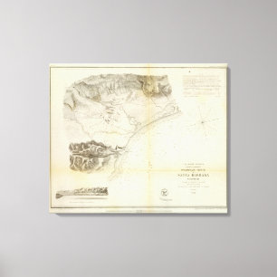 Impressão Em Tela Santa Barbara, Calif