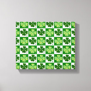 Impressão Em Tela Santo de trevas verdes de quatro folhas de Slipper