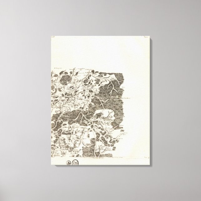 Impressão Em Tela Santo Hubert (Frente)