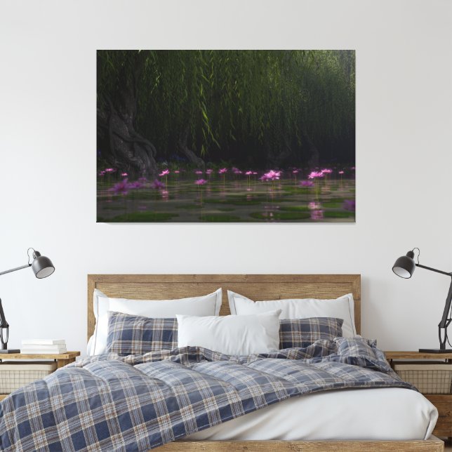 Impressão Em Tela Santuário (Insitu(Quarto))