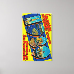 Impressão Em Tela São Francisco, CA - Porta Ouro Internat