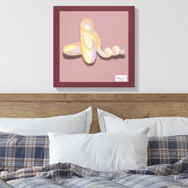 Impressão Em Tela Sapatilhas (Insitu(Quarto))