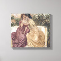 Sappho e Erinna em um Jardim Grego (Amor Lésbico)