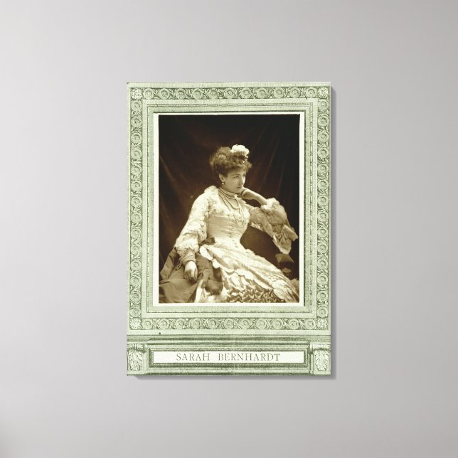 Impressão Em Tela Sarah Bernhardt (1844-1923), de "Galerie Contemp (Frente)