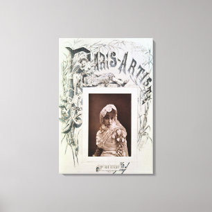 Impressão Em Tela Sarah Bernhardt no papel de Marion Delorme