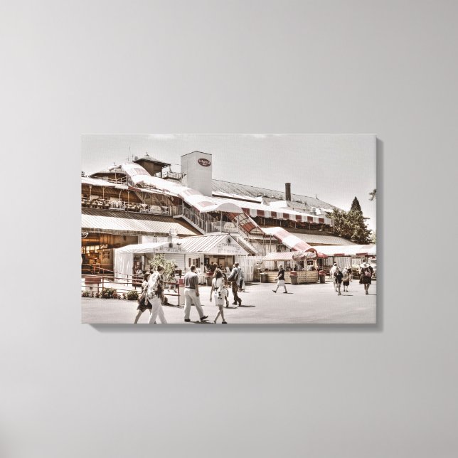 Impressão Em Tela Saratoga 150 Anos (Frente)