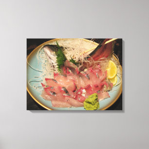 Impressão Em Tela Sashimi 刺 身