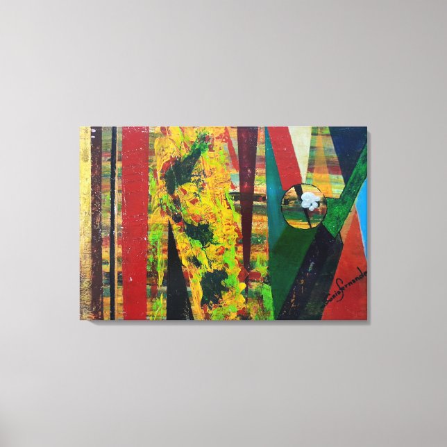 Impressão Em Tela Saturation (Frente)