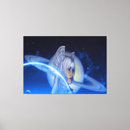 Impressão Em Tela Saturno