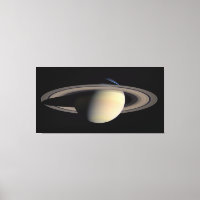 Saturno Iluminado pelo Sol Planeta Gigante Gasoso