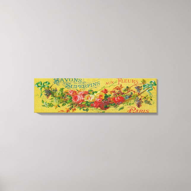 Impressão Em Tela Savon Superfins Soap LabelParis, França (Frente)
