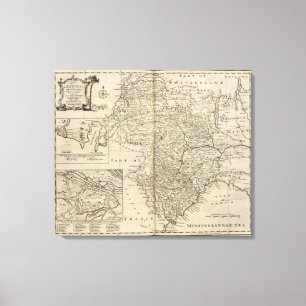 Impressão Em Tela Savoy, Piemont, Montferrat