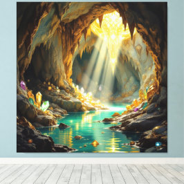 Impressão Em Tela Schatzhöhle im Licht