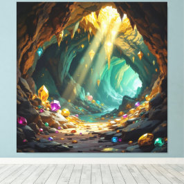 Impressão Em Tela Schatzhöhle im Licht