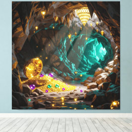 Impressão Em Tela Schatzhöhle im Licht