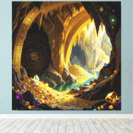 Impressão Em Tela Schatzhöhle im Licht