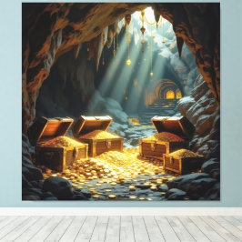 Impressão Em Tela Schatzhöhle im Licht