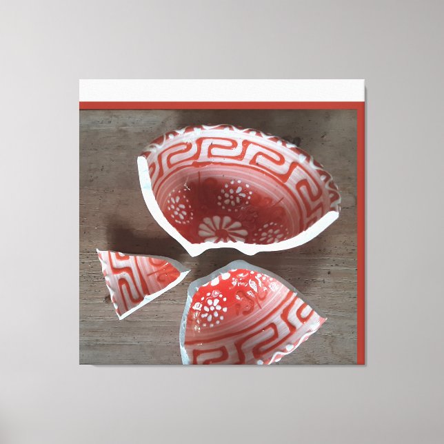 Impressão Em Tela scherben Griechenland  (Frente)