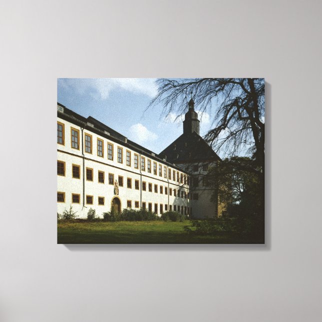 Impressão Em Tela Schloss Friedenstein, Gotha, construída em 1643-54 (Frente)
