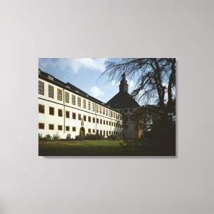 Impressão Em Tela Schloss Friedenstein, Gotha, construído em 1643-5