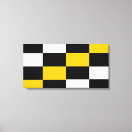 Impressão Em Tela Schwarz-Weiss Kontrast