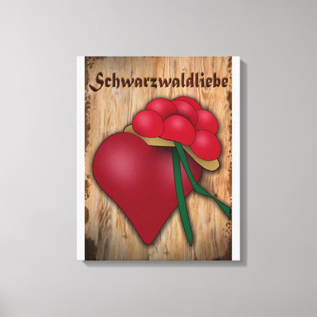 Impressão Em Tela Schwarzwaldliebe (Frente)