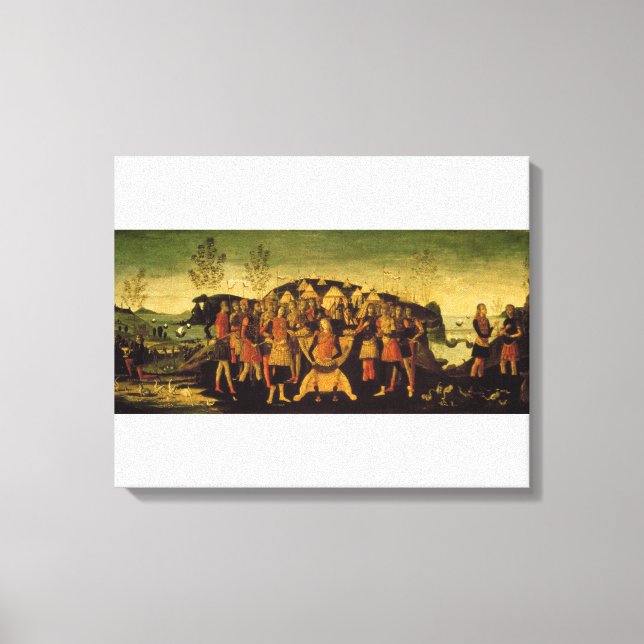 Impressão Em Tela Scipio Africanus, general romano (Frente)