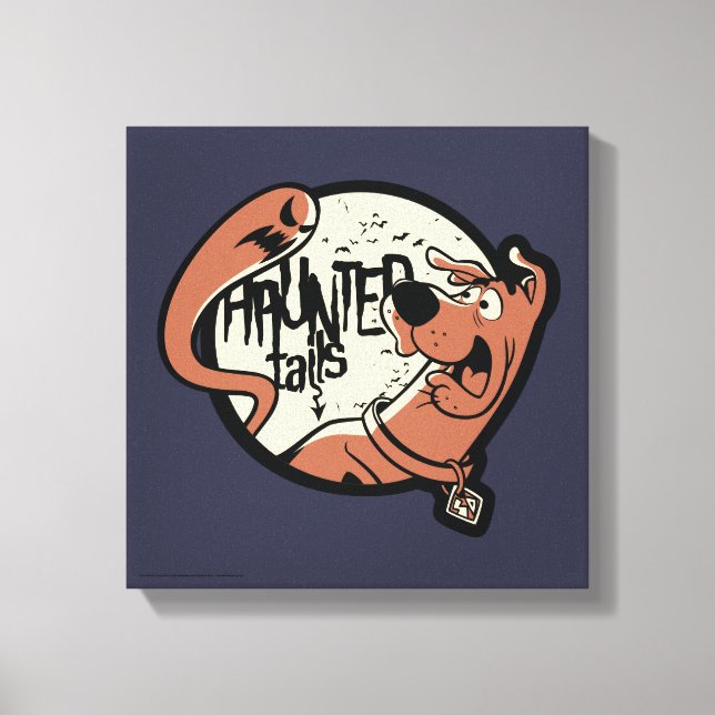 Impressão Em Tela Scooby-Doo "Caudas Assaltadas" (Frente)