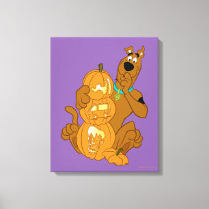Impressão Em Tela Scooby-Doo   Halloween Jack-O-Lanterna