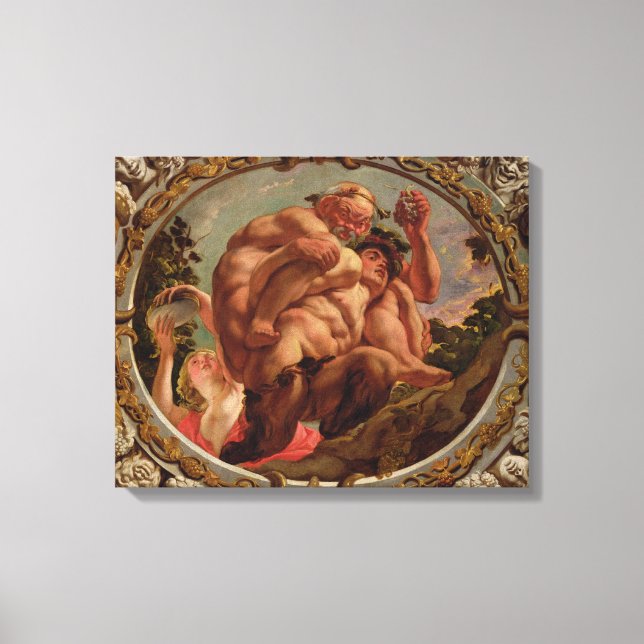 Impressão Em Tela Scorpio, dos Sinais do Zodíaco (Frente)