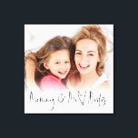 Impressão Em Tela Script de Coração de Sobreposição de Fotografias d<br><div class="desc">Mamãe Moderna e Mim Besties Foto Overlay Script Heart. Basta substituir o exemplo de foto pelo seu favorito.</div>