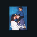 Impressão Em Tela Script de Nome da Família Manter Foto Personalizad<br><div class="desc">Script de Nome da Família Manter a Impressão Personalizada de Tela de Fotografia</div>