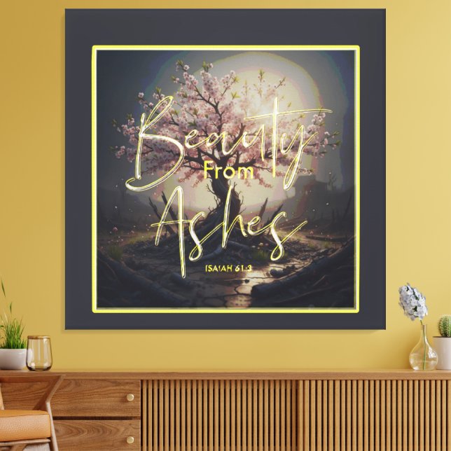 Impressão Em Tela Scripture Pictures 06-02 (Insitu(Sala de estar))