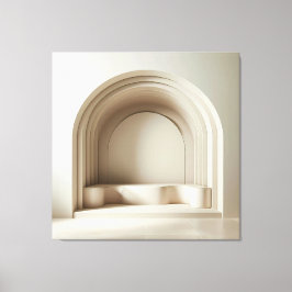 Impressão Em Tela Sculptural Arch Alcove