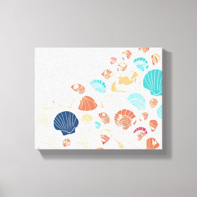 Impressão Em Tela Seashell Shore (Frente)