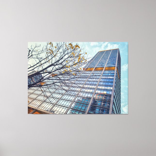 Impressão Em Tela Seattle Skyline (Frente)