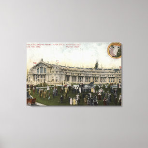 Impressão Em Tela Seattle, Washington - vista de agrícola