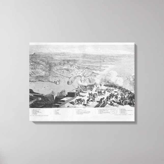 Impressão Em Tela Sebastopol de Fort Constantin (Frente)