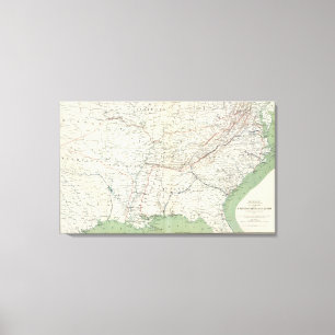 Impressão Em Tela Seção dos E.U. de Colton