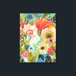 Impressão Em Tela Secreto Jardim Floral III<br><div class="desc">Secret Garden Floral III por Karen Fields</div>