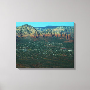 Impressão Em Tela Sedona e Pote de café de cima