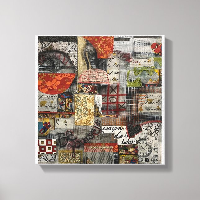 Impressão Em Tela Seja sua coleção (Frente)