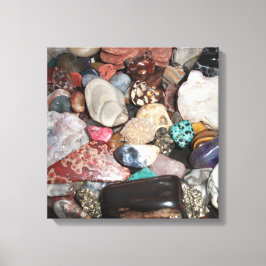 Impressão Em Tela Seleção de Rochas Polidas