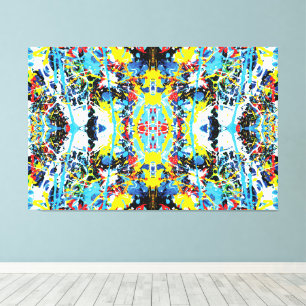 Impressão Em Tela Selfie Quântica do Planeta Terra 60x40