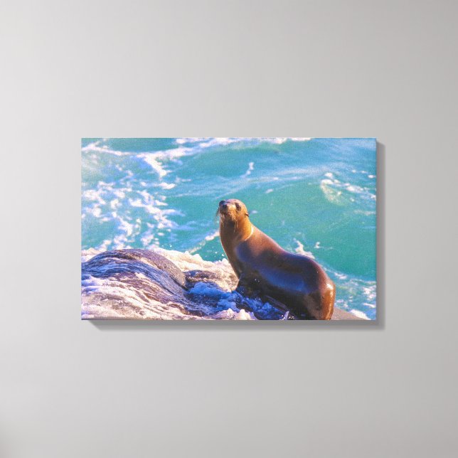 Impressão Em Tela selo 2 - você ainda está me olhando! (Frente)