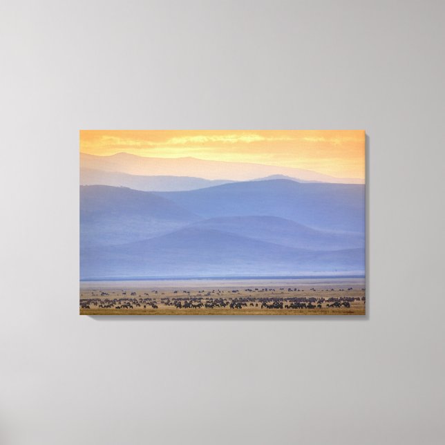 Impressão Em Tela Selvagem durante a migração, Connoquetes (Frente)