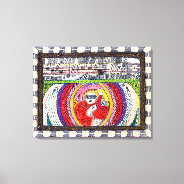 Impressão Em Tela Sem título (0952) | Adolf Wolfli | (Frente)